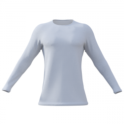 The Penrose, Long, Male, Set-in, Long Sleeve, Round Neck, T-shirt