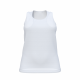 Women's Deep Round Neck Singlet "Matakohe Island" with Racerback, narrow under arm