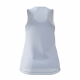 Women's Deep Round Neck Singlet "Matakohe Island" with Racerback, narrow under arm