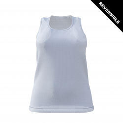 The Arrowtown, Female, Deep Round Neck, Extreme Racerback, Narrow under arm, Reversible, Singlet