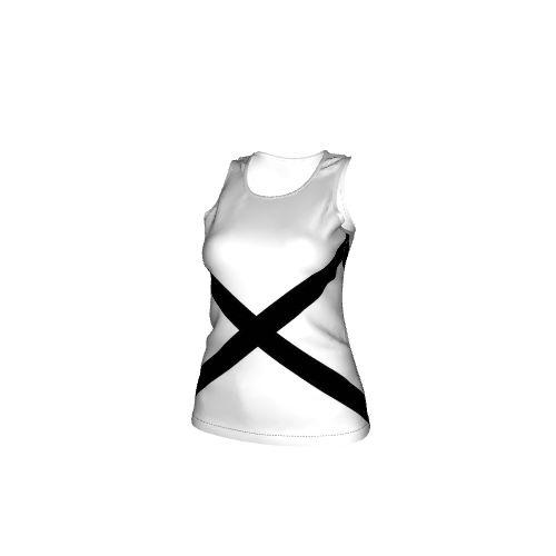 Damen Singlet "Opua" mit tiefem Ausschnitt und Racerback